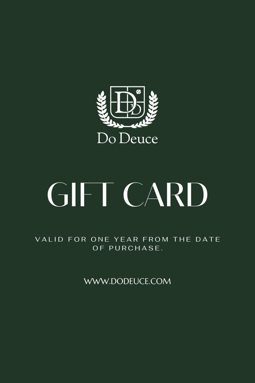 DoDeuce gift card